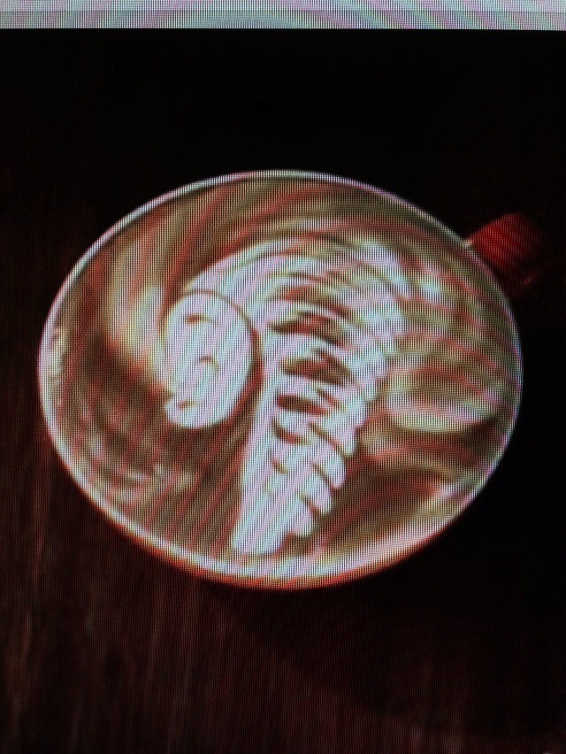 El dibujo de una caracola con la espuma de la leche en una taza de café